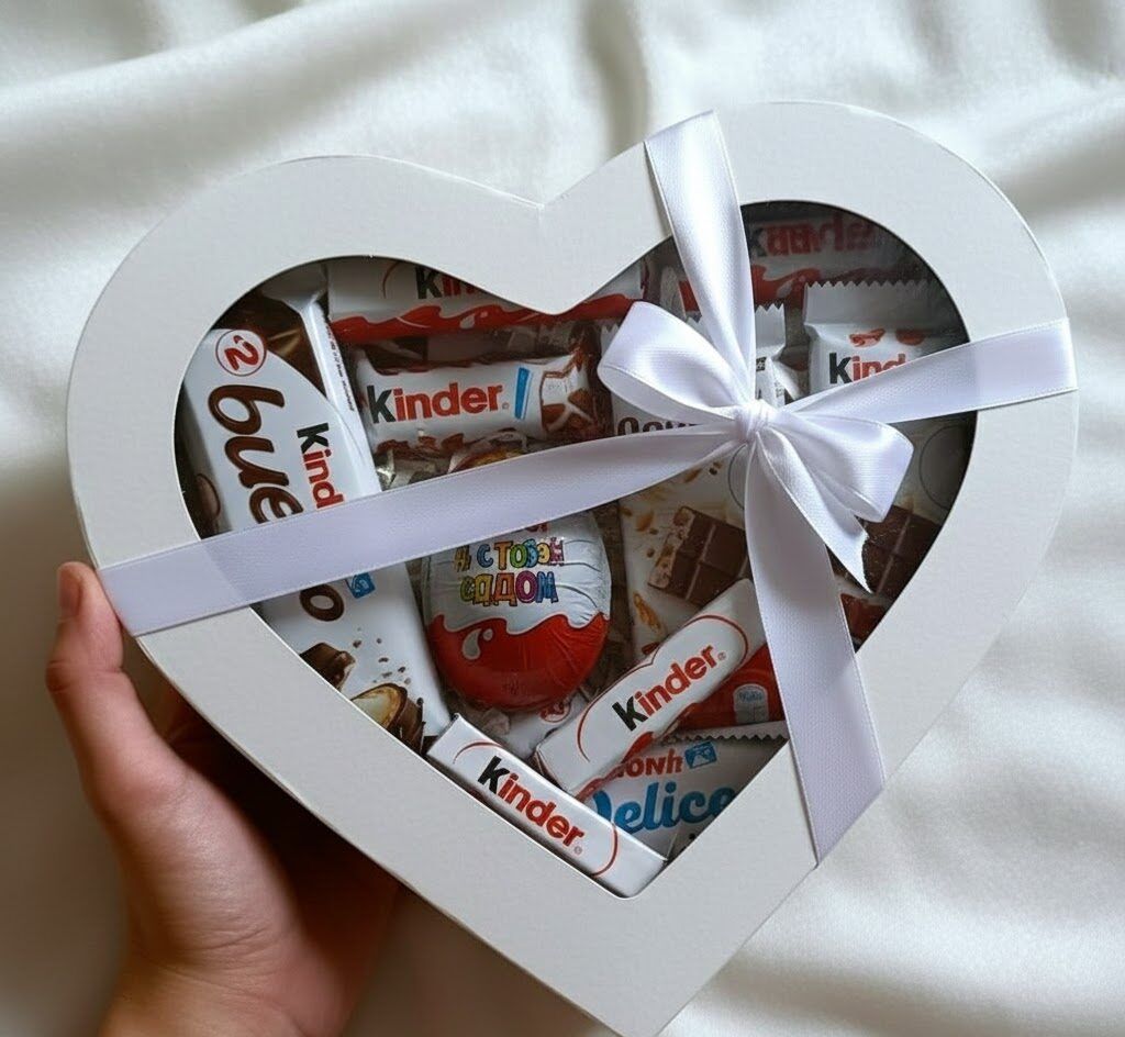 Sweet box with Kinder chocolate ‘Gaudium Infantis’